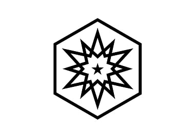 Black Sacred Geometry Rune