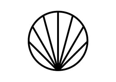 Black Geometric Glyph Rune