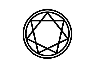 Black Sacred Geometry Rune