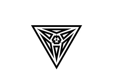 Black and White Glyph Rune