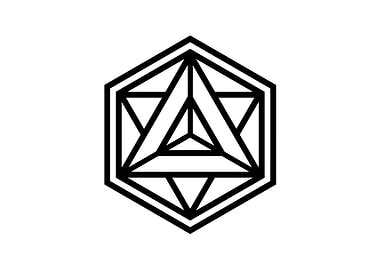 Minimalist Geometric Glyph