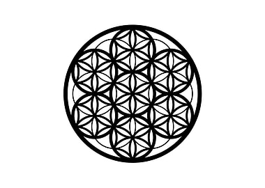 Black and White Glyph Rune