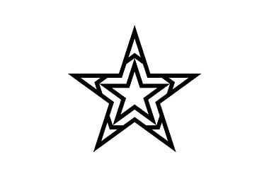 Black Sacred Geometry Rune