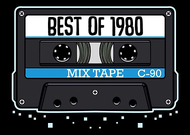 Birthday 1980 80s Mixtape