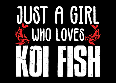 Koi Fish Girl Joke Saying