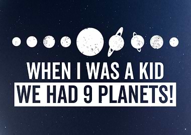 9 Planets Funny Science