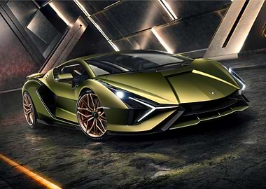 Lamborghini Sian Front