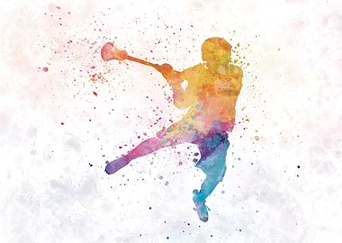 Lacrosse Woman Player