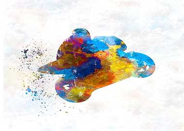 Competition motorbike