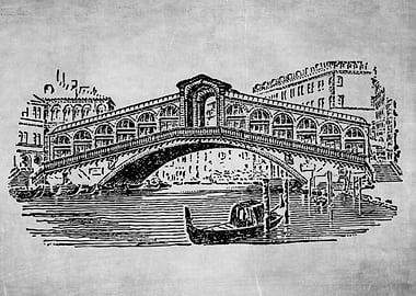 Rialto Bridge Venice Italy