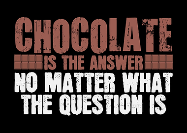 Chocolate Saying Joke