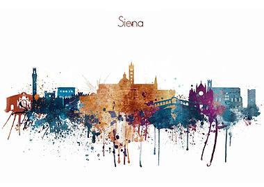Siena Italy Skyline