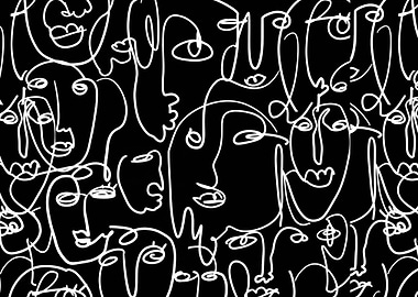 doodle faces
