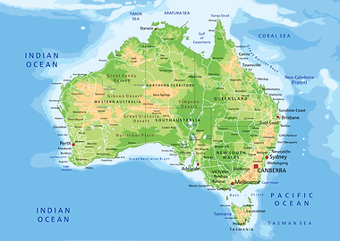 Australia Map