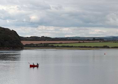 A view of the river Camel