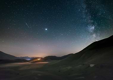 meteor impact hill region