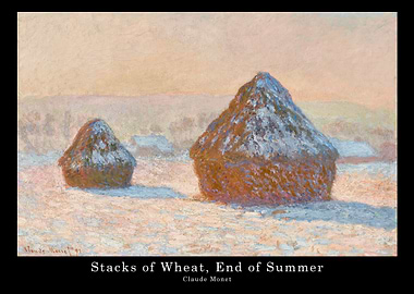 MONET Stacks of Wheat