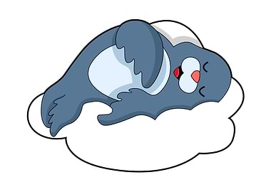 Seal Sleeping Cloud