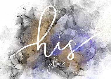 His place alcohol ink rage