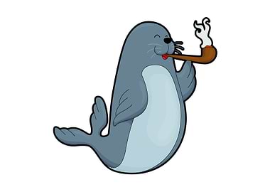 Seal Smoking Pipe