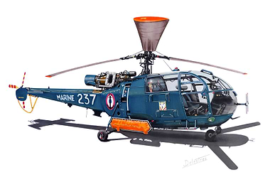 Alouette III Drawing