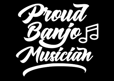 Proud Banjo Musician