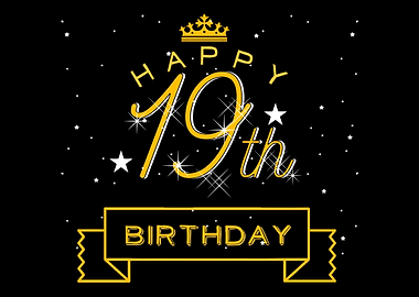 Happy 19 gift