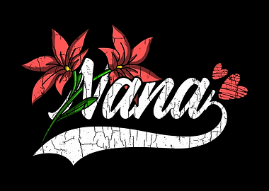 Nana Love Grandmother Gran