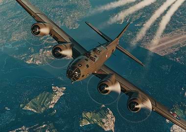 American heavy bomber
