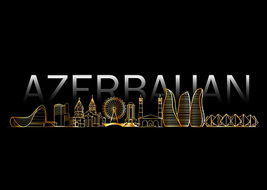 AZERBAIJAN skyline