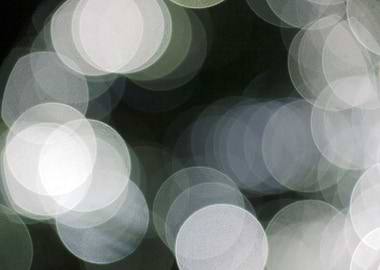 Bokeh delicate circles all