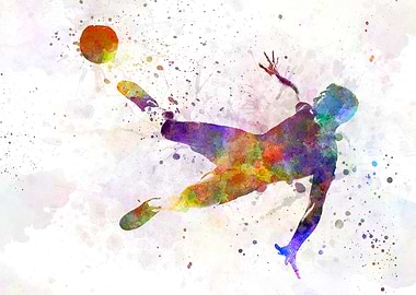 man soccer football player