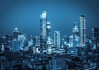 City Lights at night