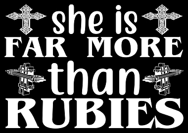 She is far more than