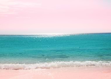 Pastel Ocean Beach Bliss 1