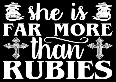 She is far more than