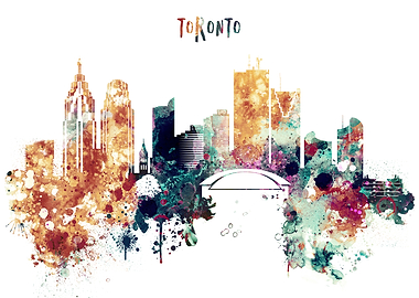 Toronto Canada Skyline