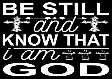 Be still and know that i
