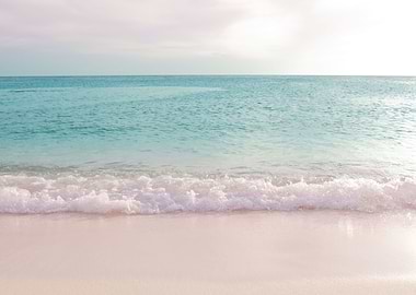 Soft Pastel Ocean Waves 1