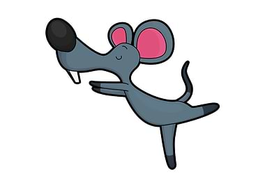 Mouse Yoga Stretching