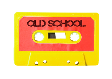 Cassette electric old scho