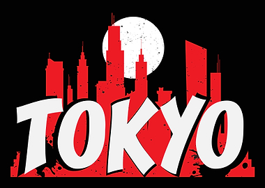 Tokyo City at night Japan