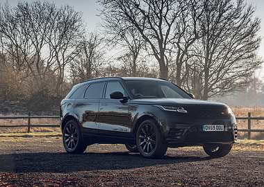 Black Range Rover Velar