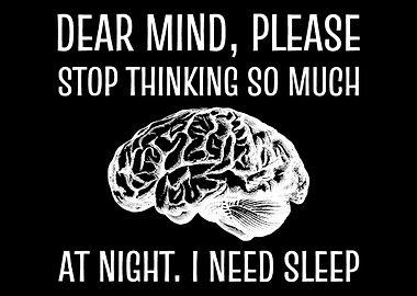 I need sleep Anxious Perso