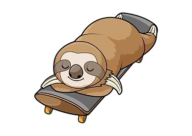 Sloth Skater Skateboard