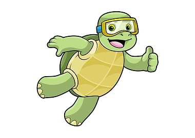 Turtle Swimming