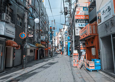 Street view in Kobe