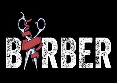 Barber Scissors Barber Bar