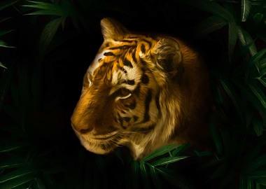 Tiger portrait
