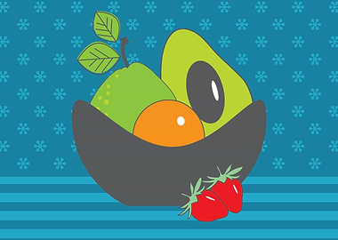 Fruit Bowl Still Life